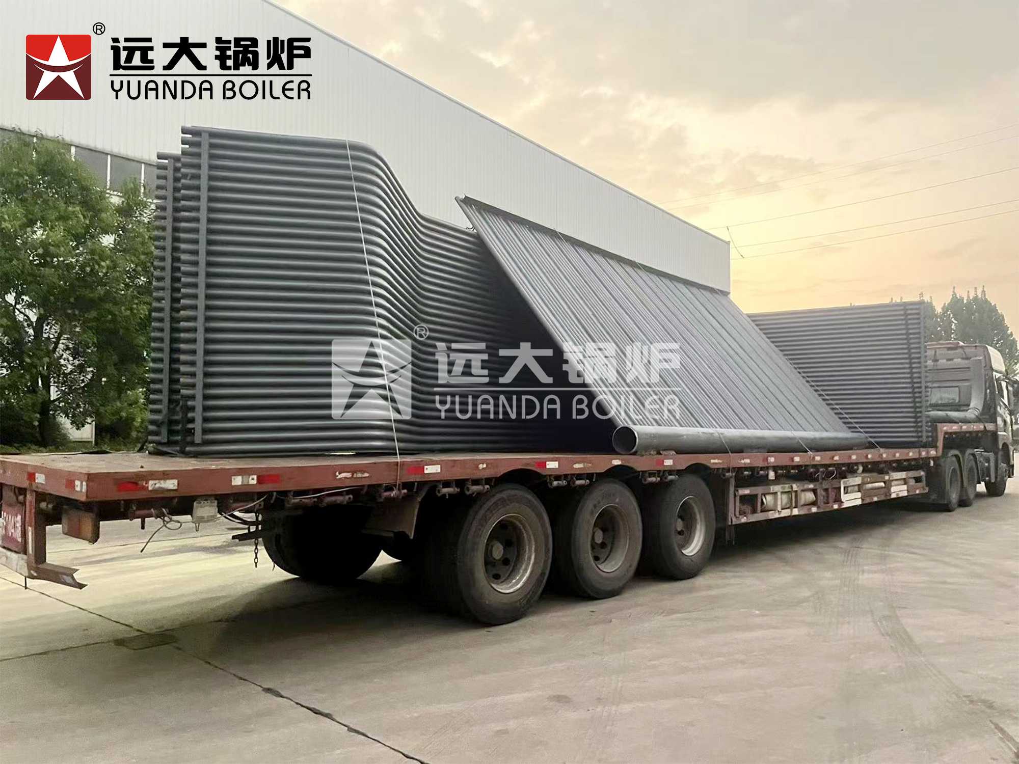 65噸生物質角管蒸汽鍋爐